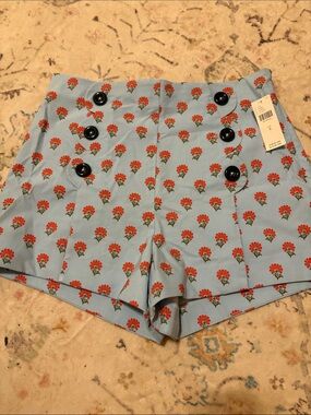 Maeve Tailored Scallop Shorts. Size 8. NEW! Anthropology. So adorable!